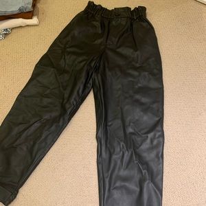 Zara Leather Pants